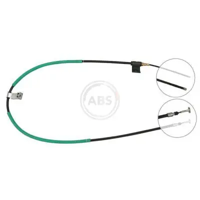 Cable de accionamiento, freno de estacionamiento A.B.S. K19767 Imprescindible (Must-Have)